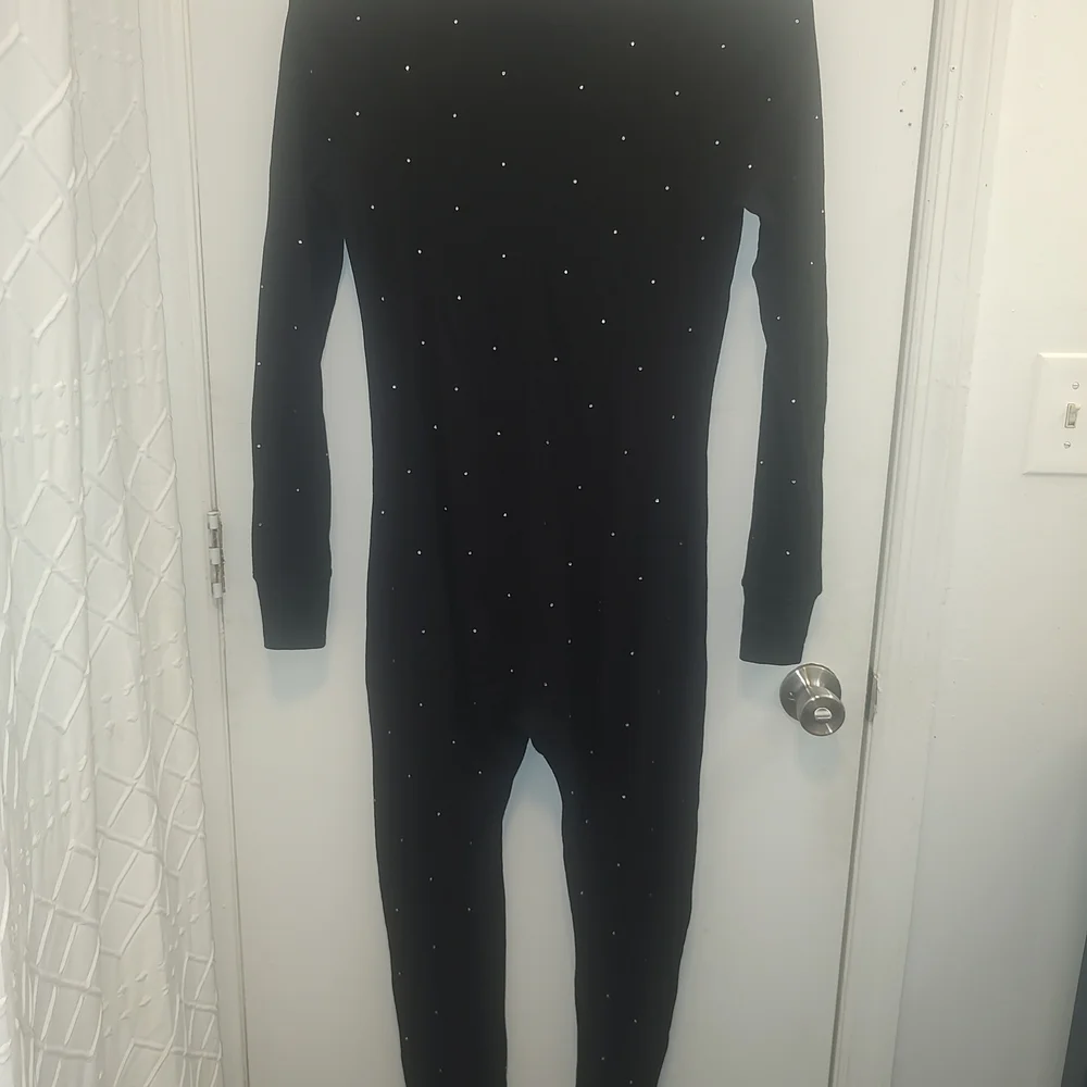 PINK Victoria's Secret Black Ribbed Onesie - Picture 5 of 5